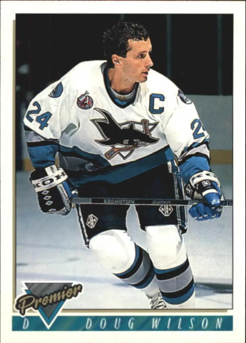 1993-94 OPC Premier #77 Doug Wilson NM-MT Sharks