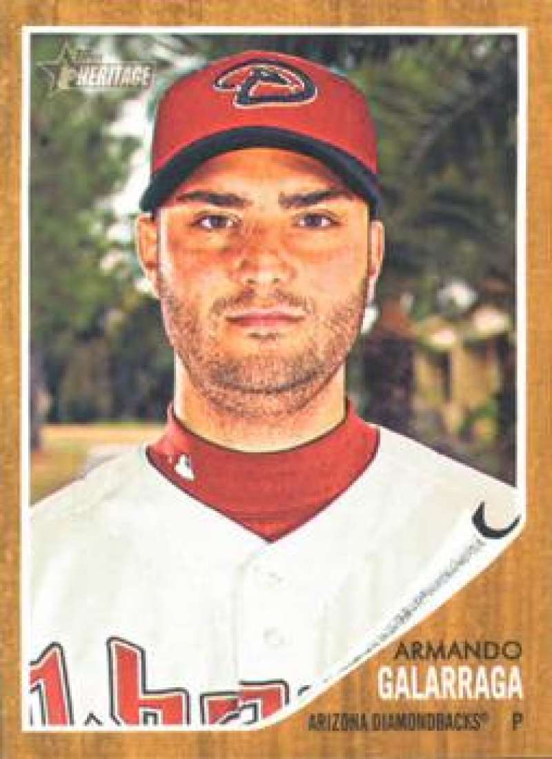 2011 Topps Heritage #92 Armando Galarraga NMMT 