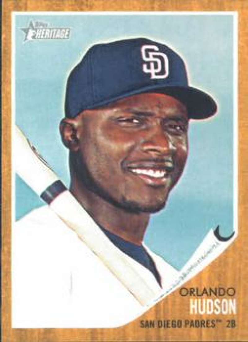 2011 Topps Heritage #292 Orlando Hudson NMMT 