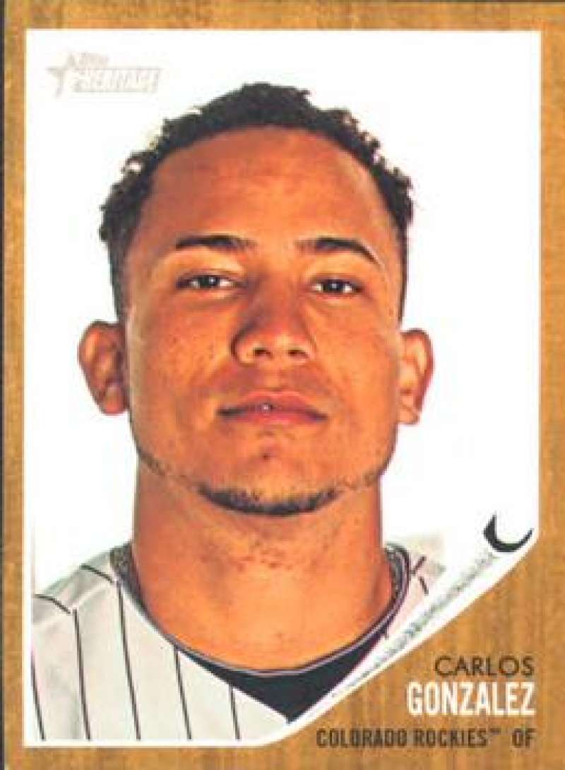 2011 Topps Heritage #373 Carlos Gonzalez NMMT 