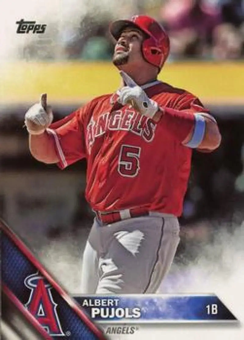 2016 Topps #500 Albert Pujols NM Near Mint