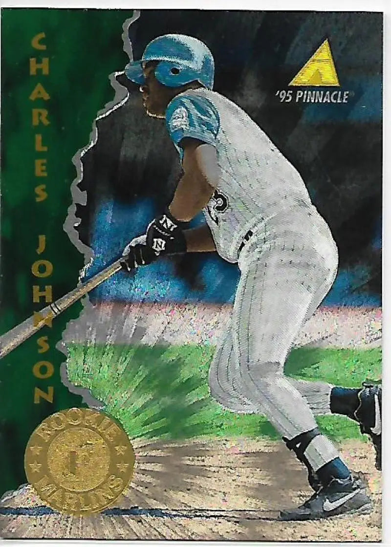 1995 Pinnacle Museum Collection #158 Charles Johnson NM-MT