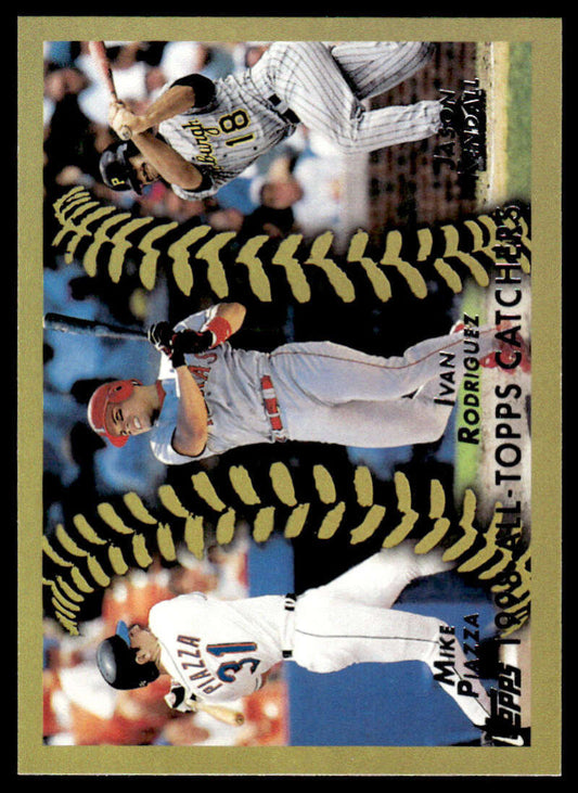 1999 Topps #459 Baseball Card featuring Piazza, Rodriguez, and Kendall for baseball fans