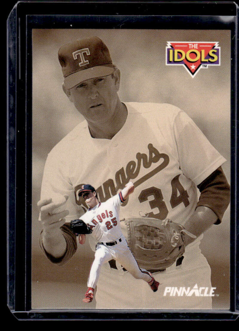 Texas Rangers baseball card featuring player in jersey number 34 from 1992 Pinnacle set