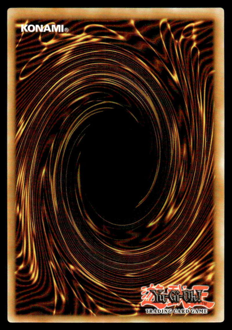 Yu-Gi-Oh trading card back with brown and gold vortex for Double Dust Tornado Twins