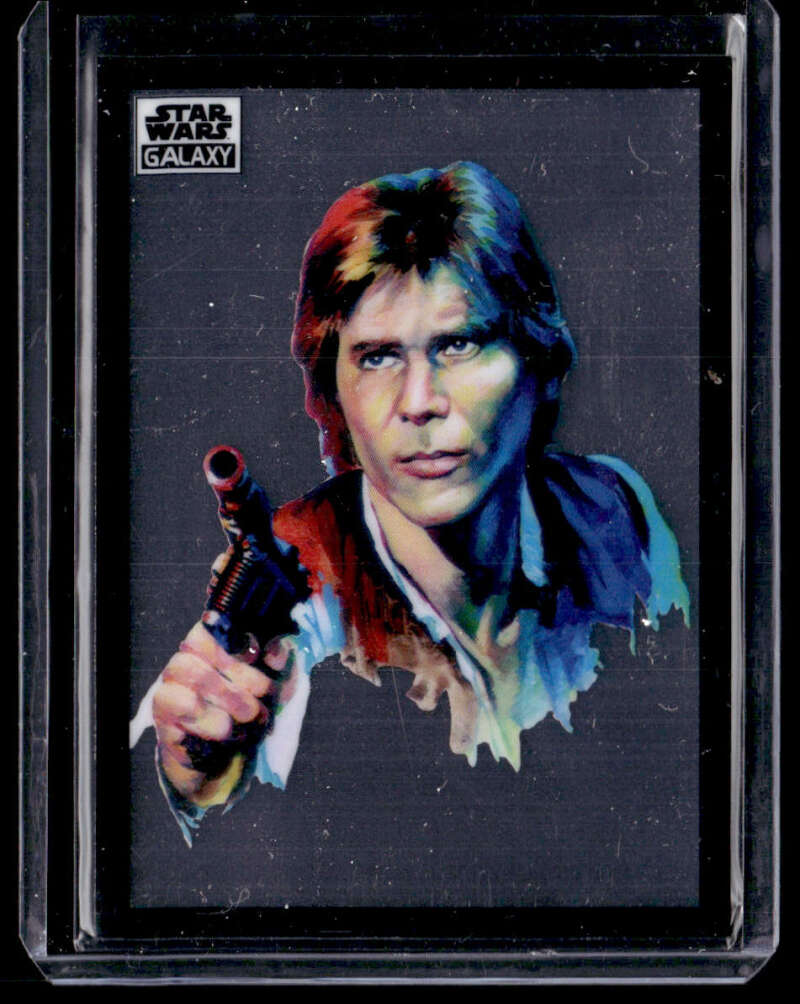 2022 Topps Chrome Star Wars Galaxy #4 Han Solo  NonSport  Image 1