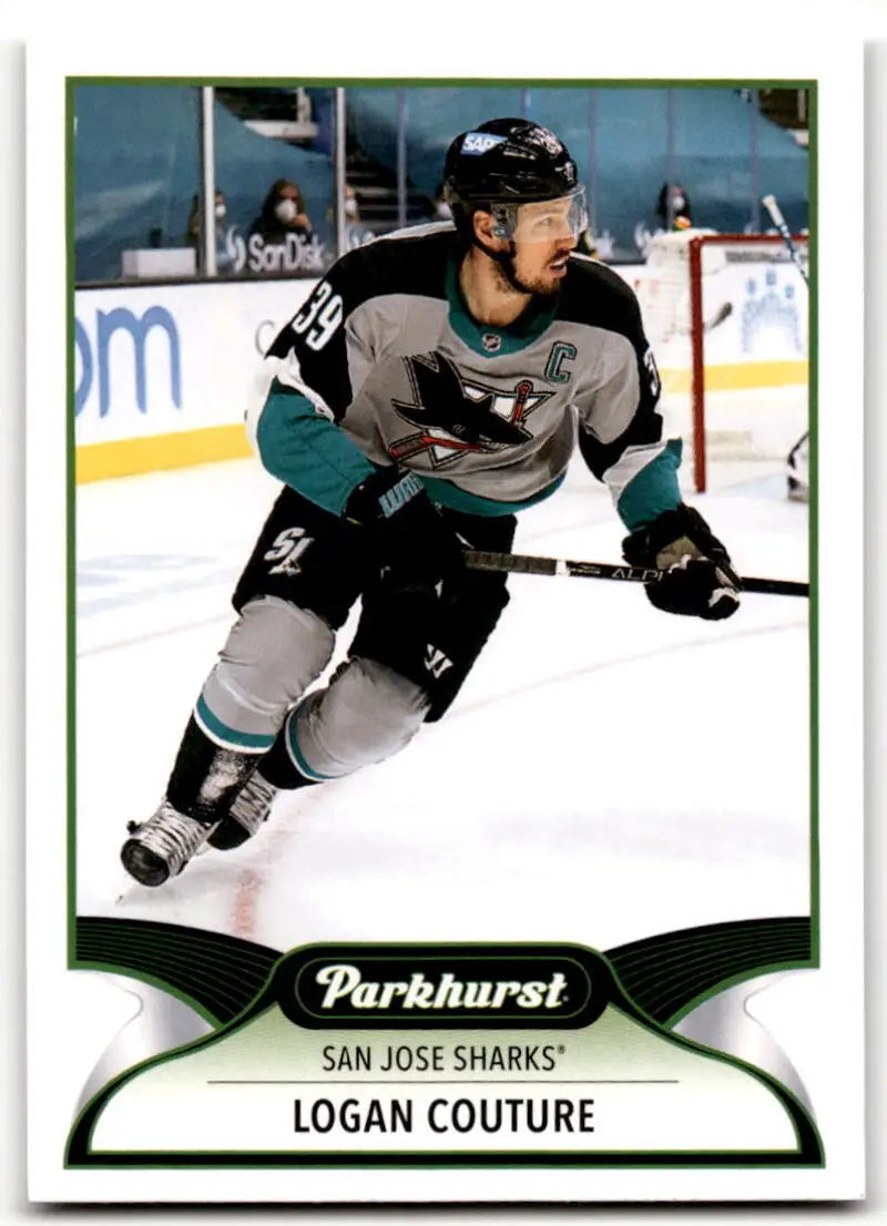 2021-22 Upper Deck Parkhurst #35 Logan Couture NM-MT 