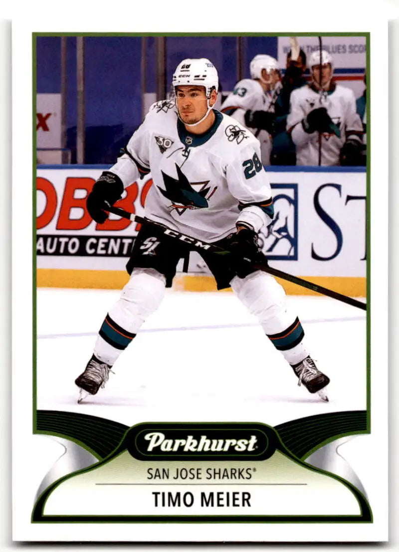 2021-22 Upper Deck Parkhurst #123 Timo Meier NM-MT 