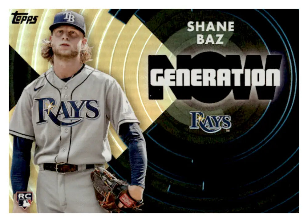 2022 Topps Generation Now Gold #GN-53 Shane Baz NM-MT 03/75