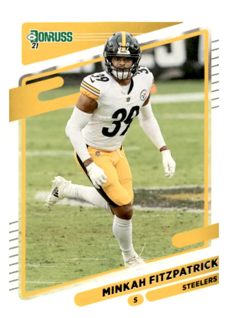 2021 Donruss #26 Minkah Fitzpatrick NM Near Mint