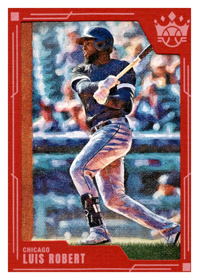 2022 Panini Diamond Kings Red Frame #127 Luis Robert NM-MT