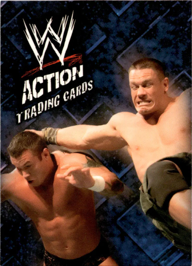 2007 Topps Action WWE #90 Checklist NM Near Mint