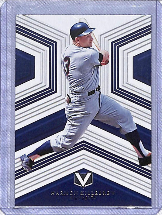 Baseball player in white making a catch, featuring Harmon Killebrew from Panini Chronicles Vertex