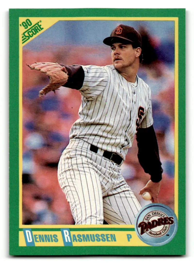 1990 Score #129 Dennis Rasmussen NM-MT 