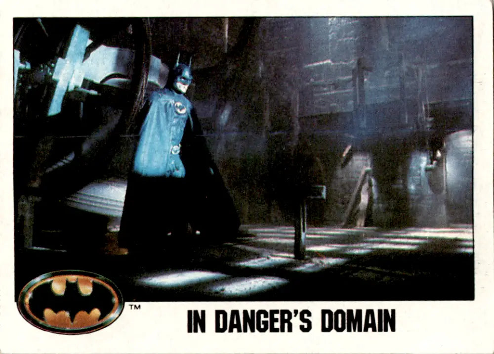 1989 Topps Batman #114 In Danger's Domain NM Near Mint