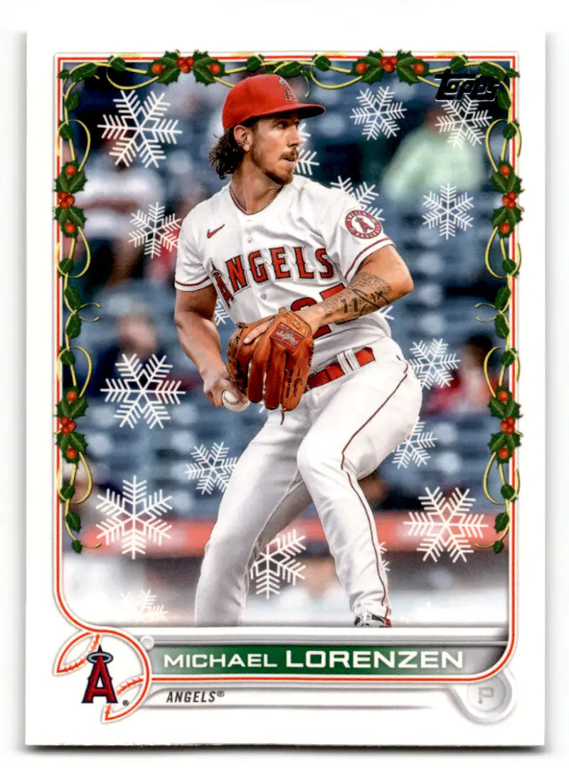 2022 Topps Holiday #HW135 Michael Lorenzen NM Near Mint