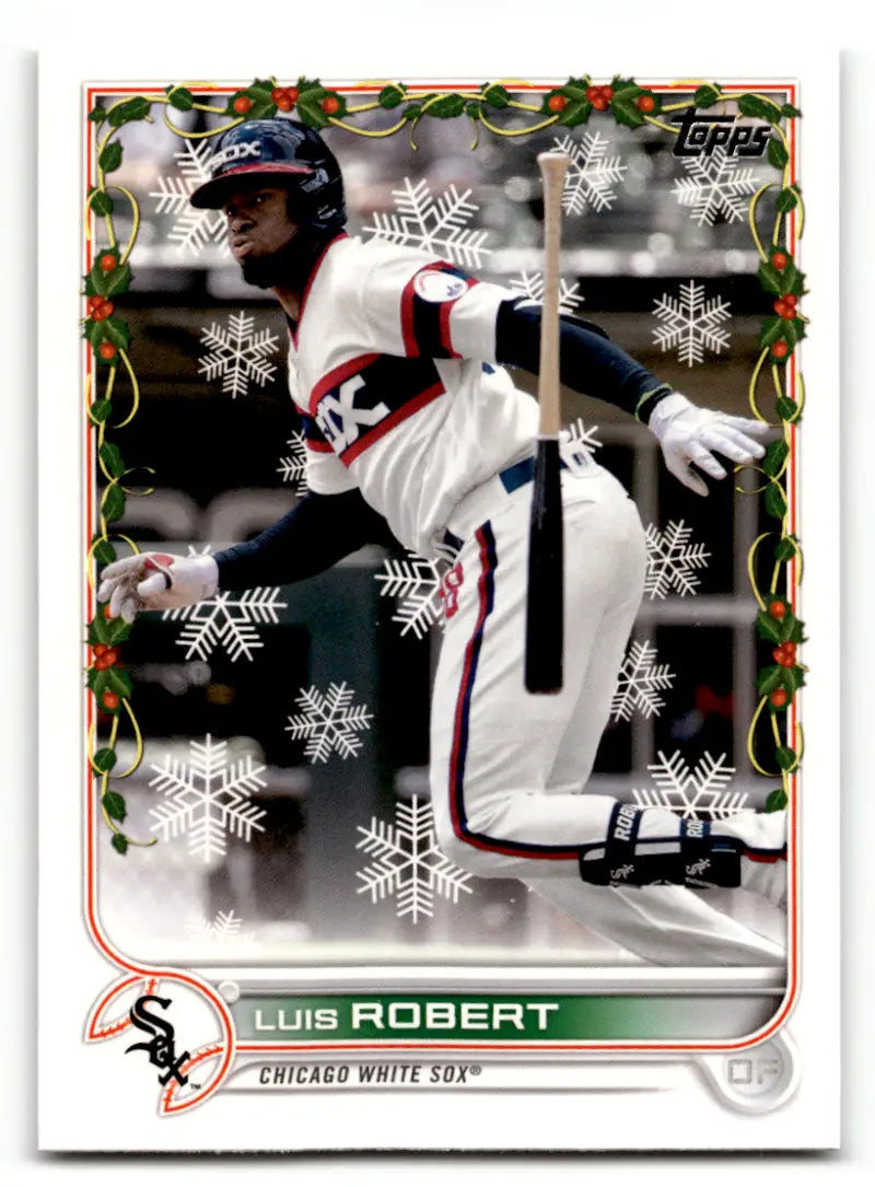 2022 Topps Holiday #HW15 Luis Robert NM Near Mint