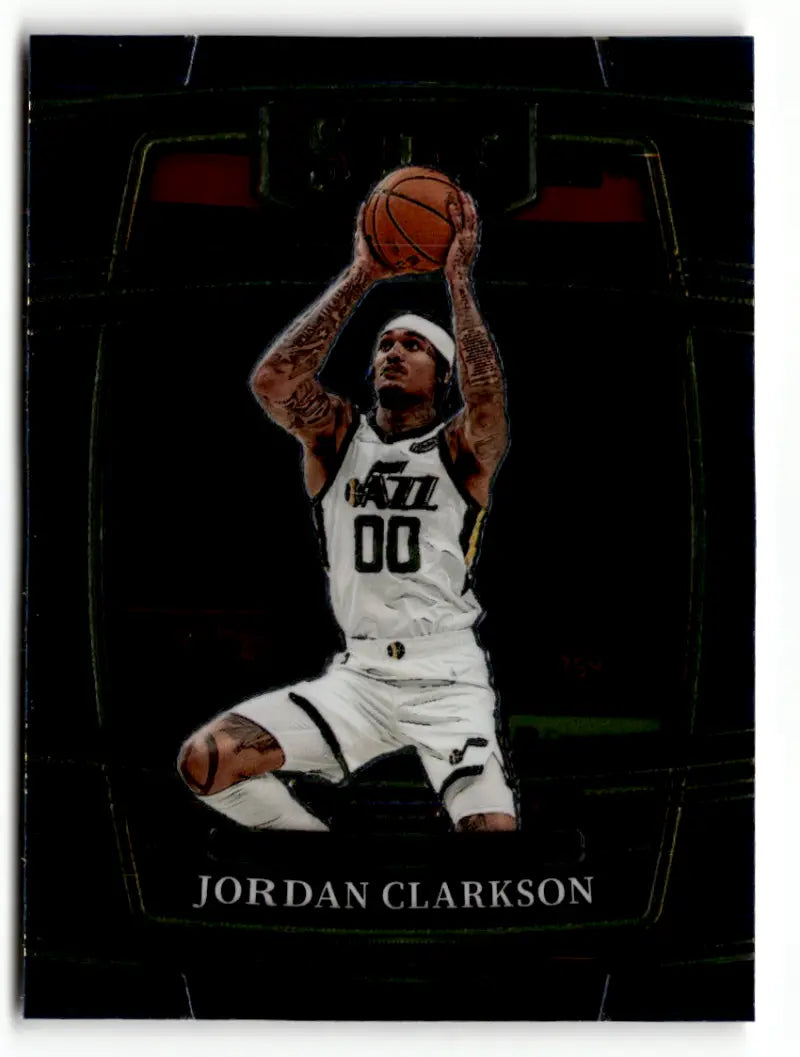 2021 Panini Select Blue #38 Jordan Clarkson Concourse NM-MT