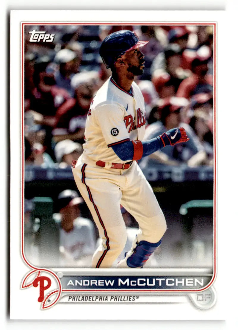 2022 Topps Team Sets Philadelphia Phillies #PHI-3 Andrew McCutchen NM Near Mint