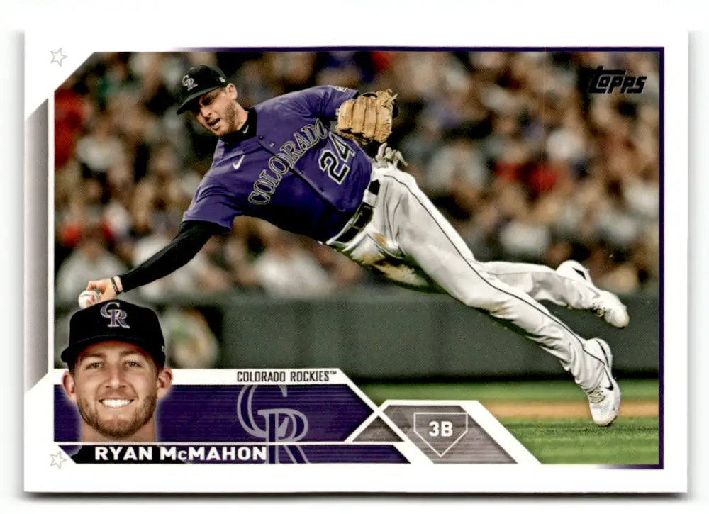 2023 Topps #301 Ryan McMahon NM-MT