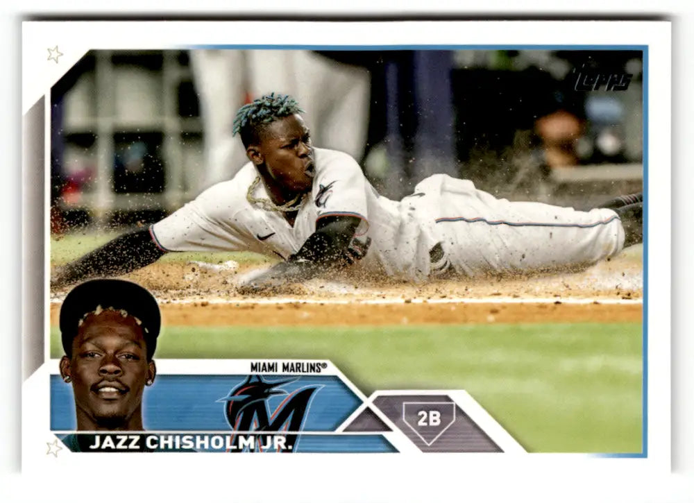 2023 Topps #172 Jazz Chisholm Jr. NM Near Mint