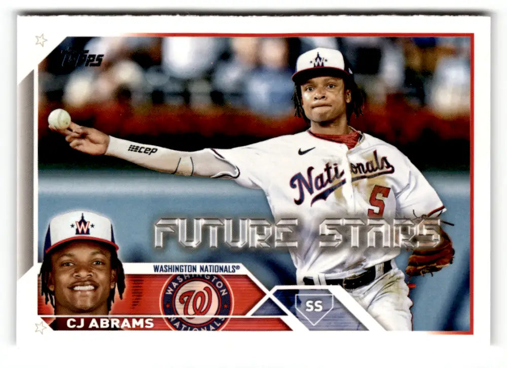 2023 Topps #35 CJ Abrams NM Near Mint