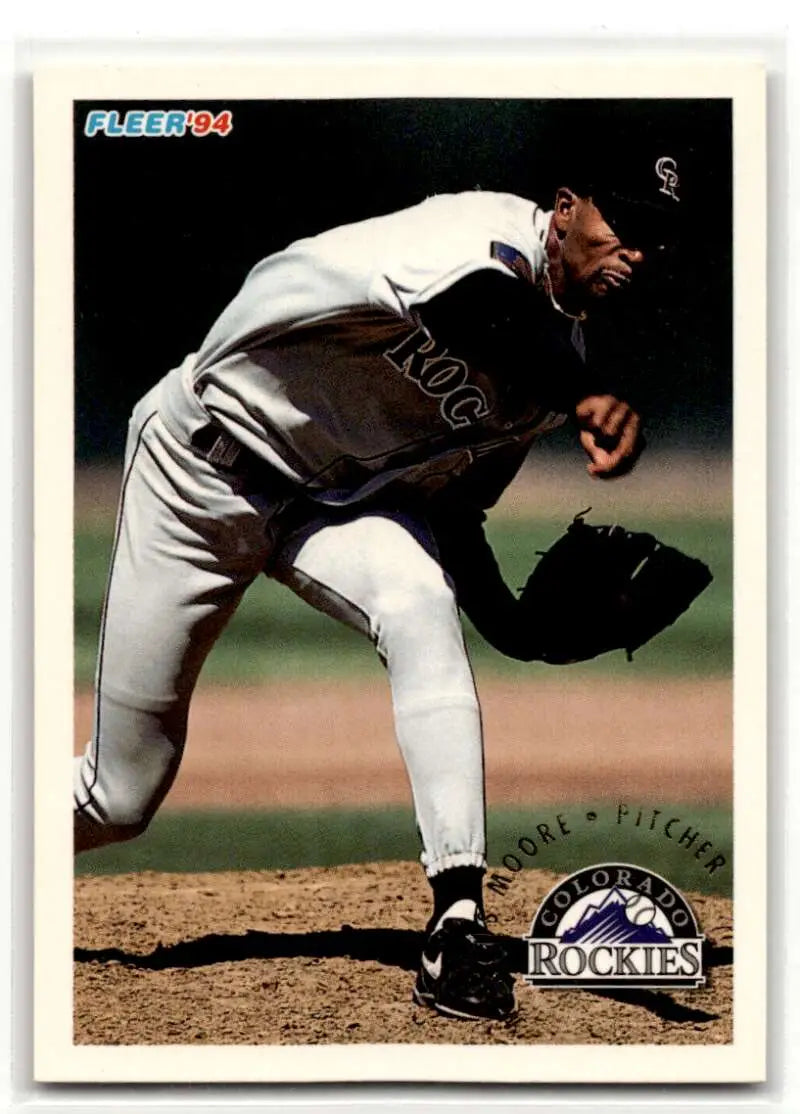 1994 Fleer Update #U128 Marcus Moore    Colorado Rockies Baseball Cards 