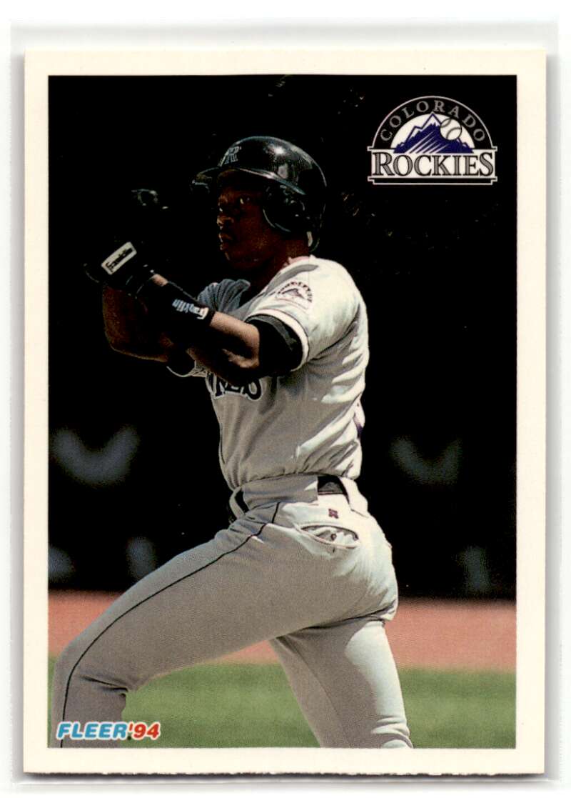 1994 Fleer Update #U122 Ellis Burks    Colorado Rockies Baseball Cards 