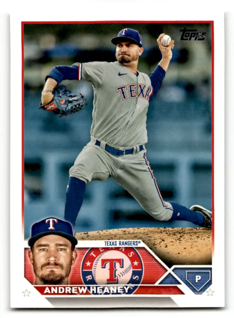 2023 Topps #427 Andrew Heaney NM Near Mint