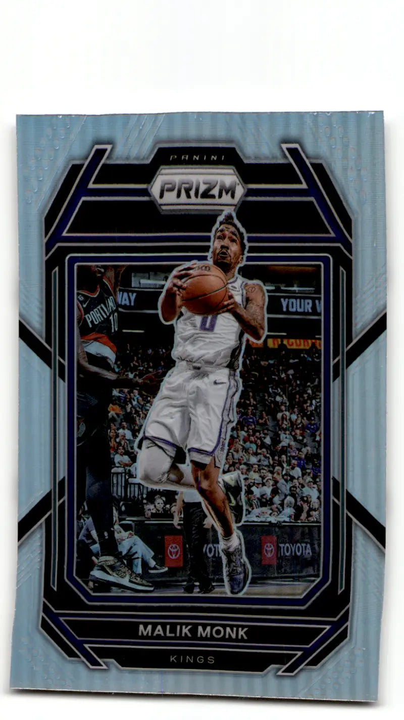 2022-23 Panini Prizm Prizms Silver #142 Malik Monk NM-MT