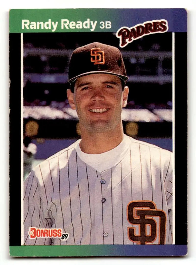 1989 Donruss #365 Randy Ready    San Diego Padres Baseball Cards EX Excellent