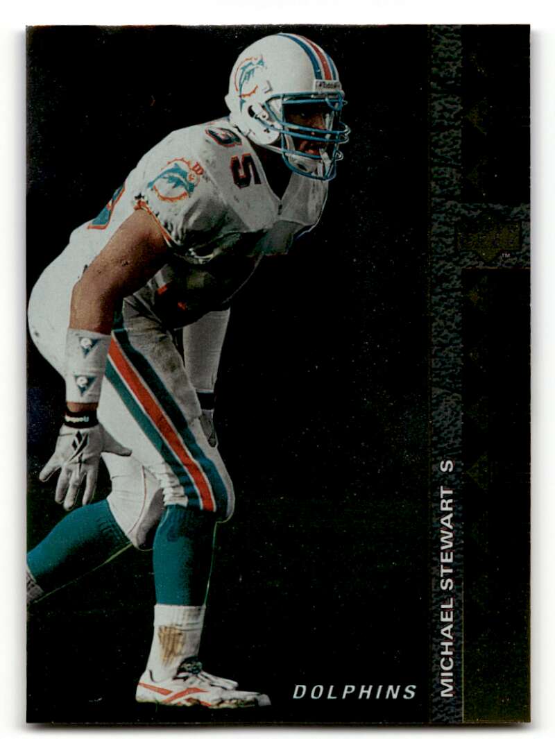 1994 SP #38 Michael Stewart    Miami Dolphins Football Cards EX/NM