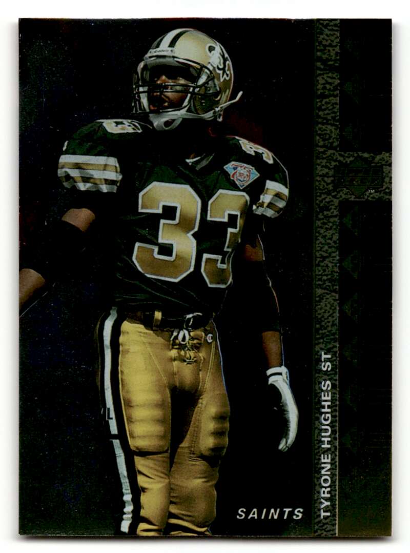 1994 SP #178 Tyrone Hughes    New Orleans Saints Football Cards EX/NM