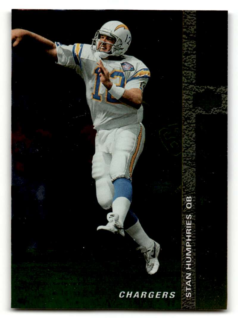 1994 SP #99 Stan Humphries    San Diego Chargers Football Cards EX/NM