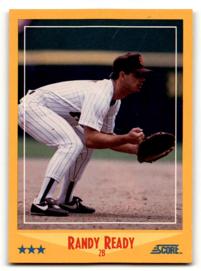 1988 Score #512 Randy Ready    San Diego Padres Baseball Cards EX/NM