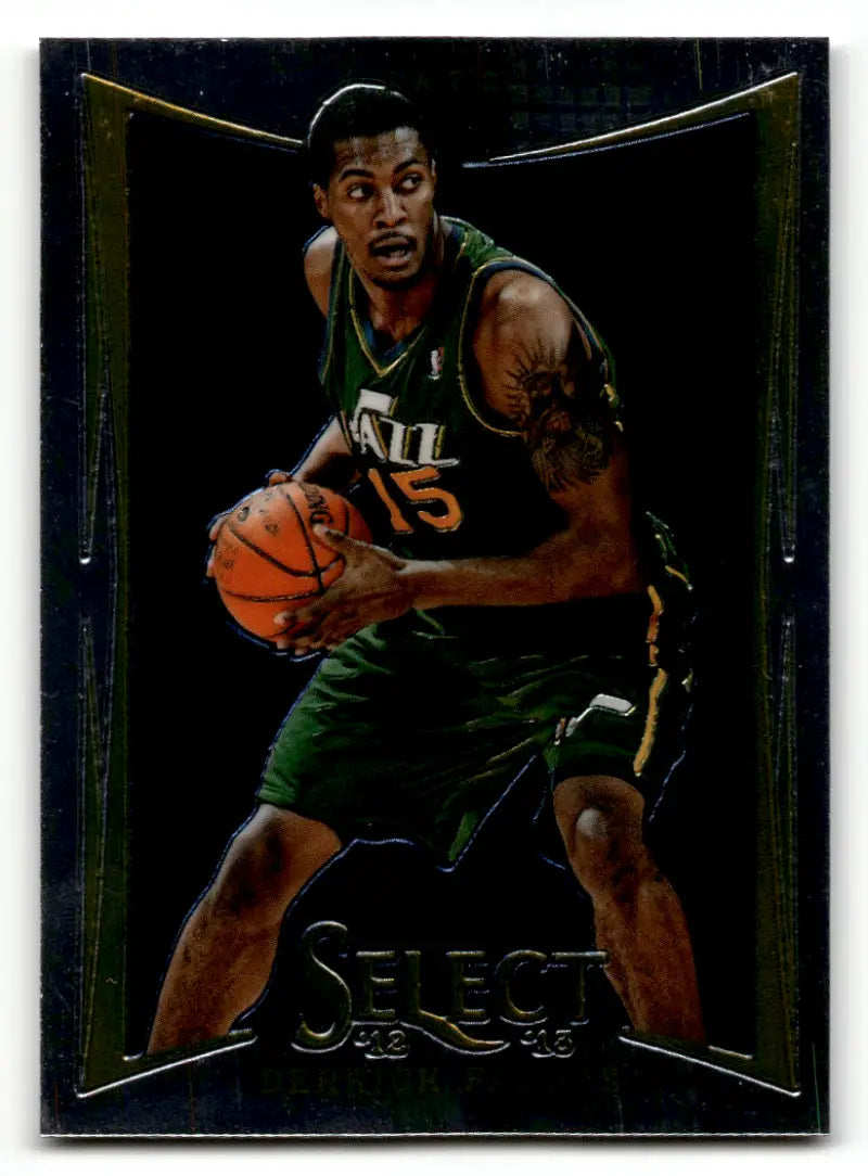 2012-13 Panini Select #116 Derrick Favors EX/NM