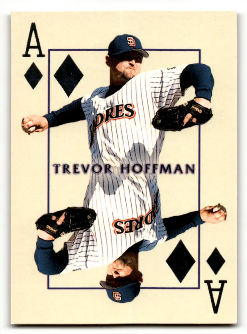 2000 Pacific Invincible Diamond Aces #18 Trevor Hoffman NM-MT