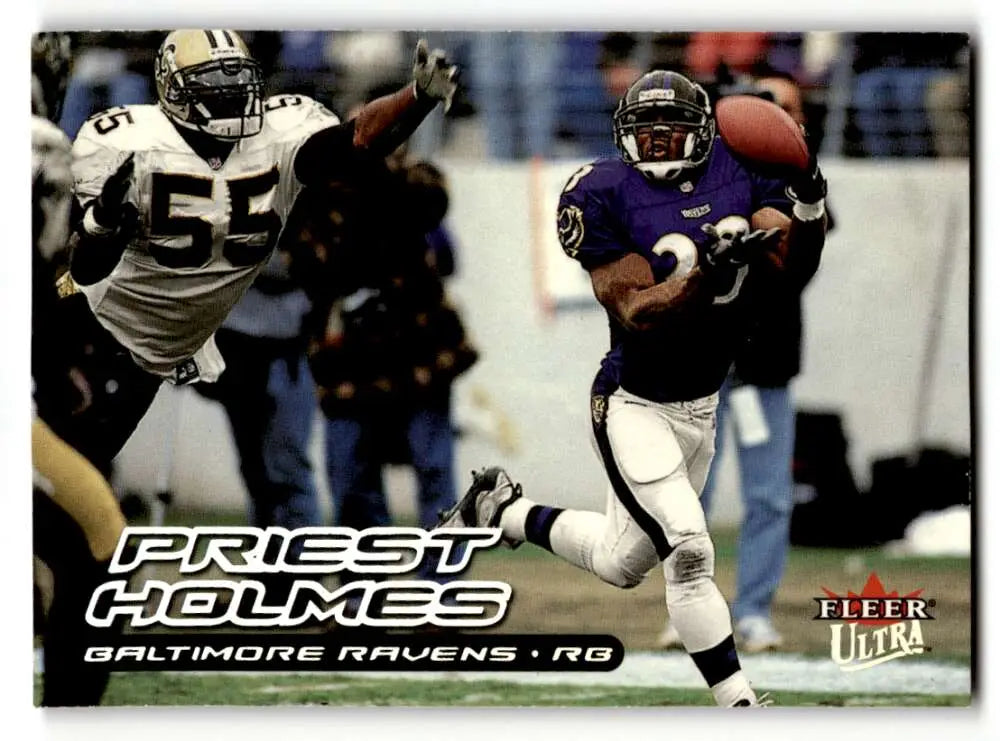 2000 Ultra #19 Priest Holmes    Baltimore Ravens Football Cards EX/NM