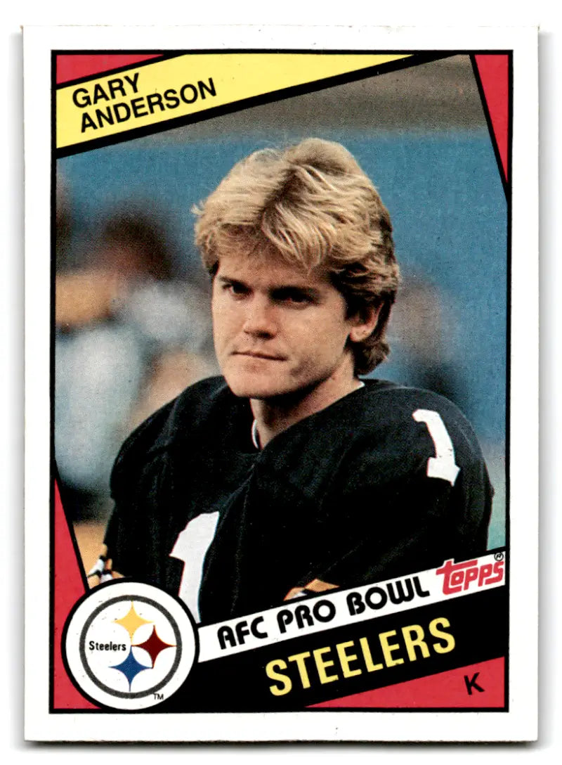 1984 Topps #161 Gary Anderson NM Near Mint Steelers