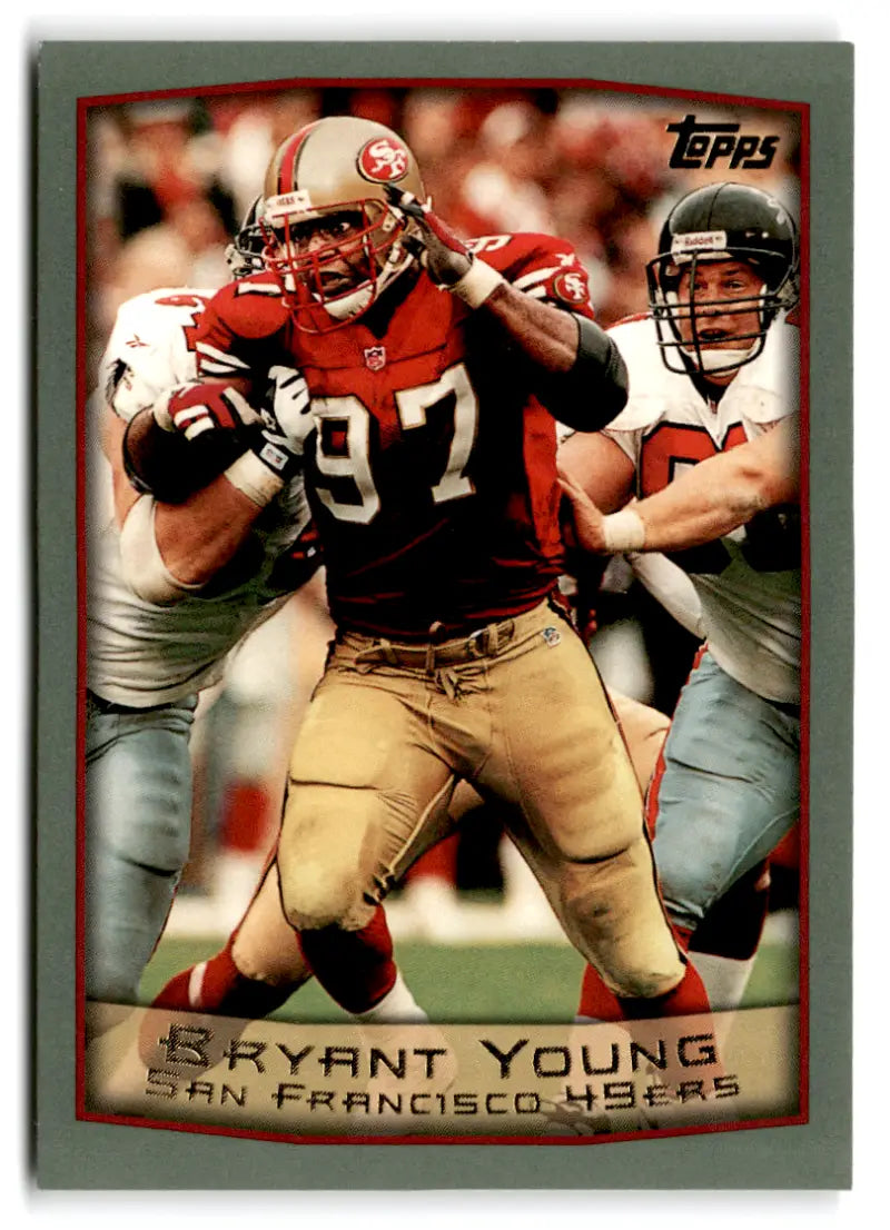 1999 Topps #105 Bryant Young NM Near Mint 49ers