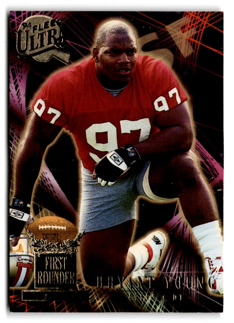 1994 Fleer Ultra First Rounders #20 Bryant Young NM Near Mint 49ers