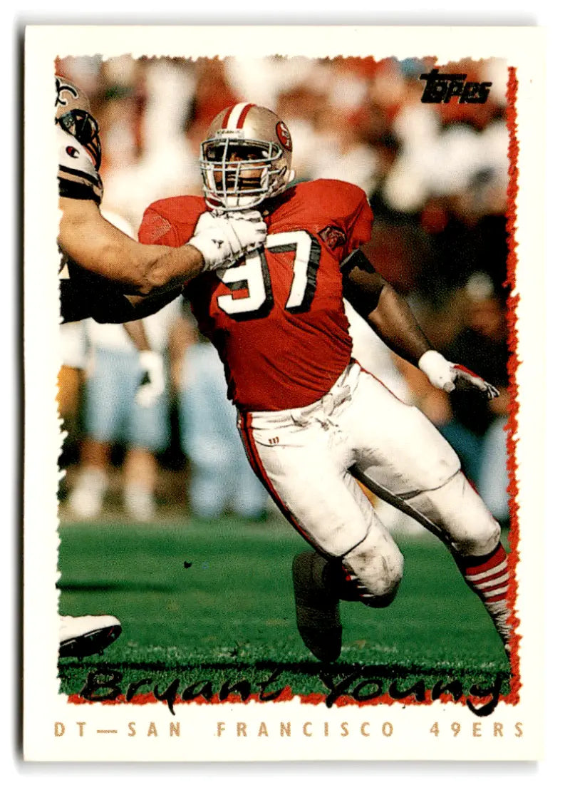 1995 Topps #146 Bryant Young NM Near Mint 49ers