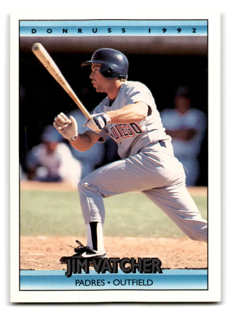 1992 Donruss #563 Jim Vatcher NM Near Mint Padres 