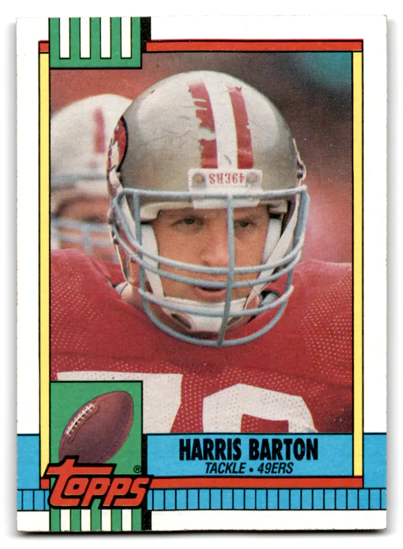 1990 Topps #16 Harris Barton NM Near Mint 49ers 