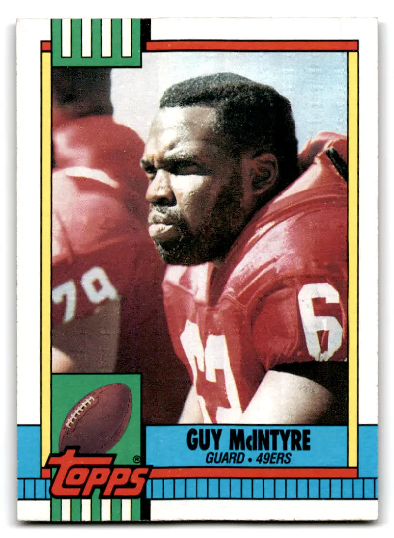 1990 Topps #11 Guy McIntyre NM Near Mint 49ers 