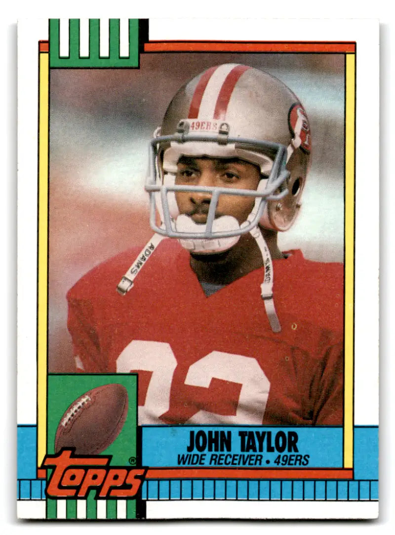 1990 Topps #10 John Taylor NM Near Mint 49ers 