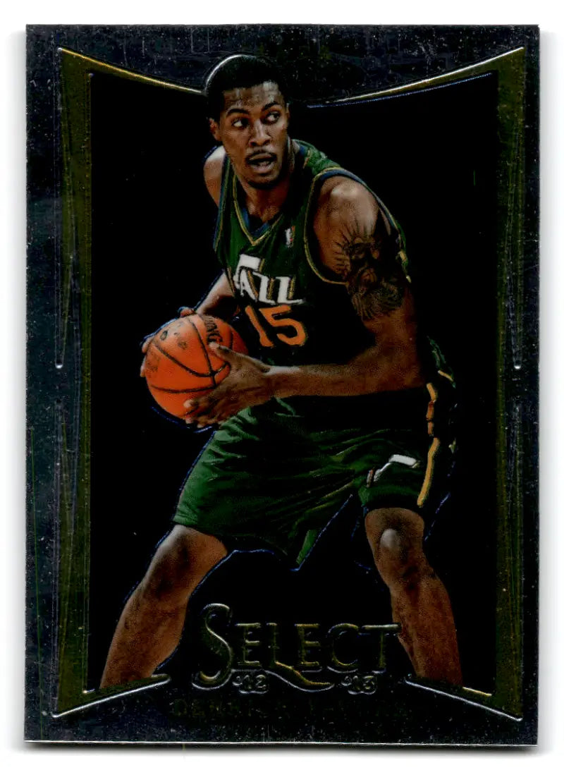 2012-13 Panini Select #116 Derrick Favors EX/NM Jazz 