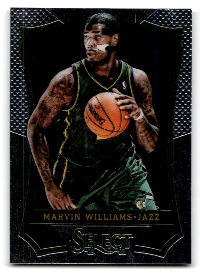 2013-14 Panini Select #119 Marvin Williams EX/NM Jazz 