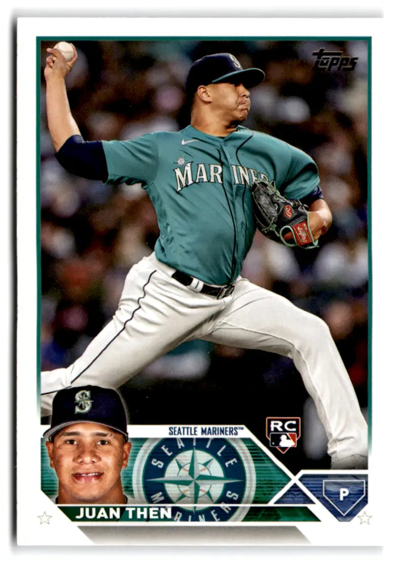 2023 Topps Update Series #US112 Juan Then NM-MT RC Rookie Mariners