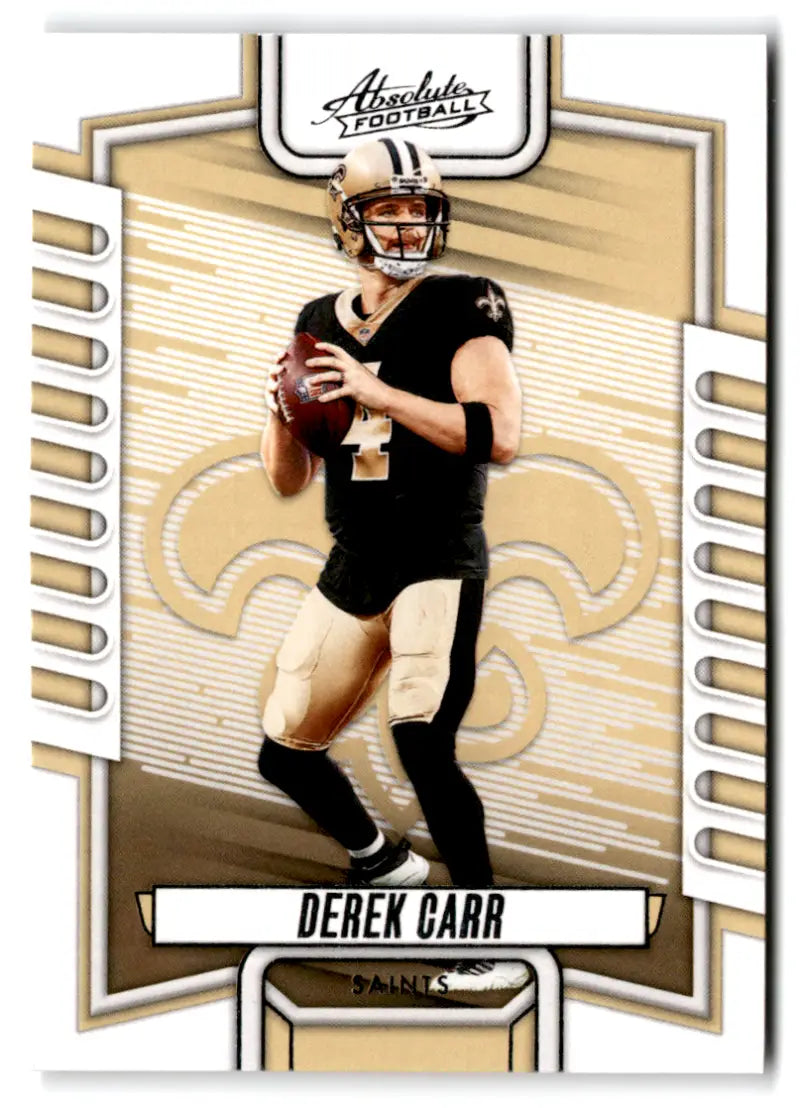 2023 Panini Absolute #22 Derek Carr NM-MT Saints